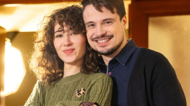 Anna e Gianluca di "Un posto al sole" (Cortesia dell'Ufficio Stampa RAI).