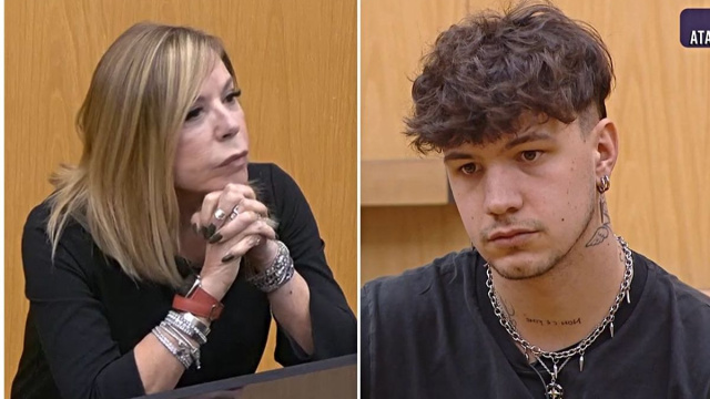 Anna Pettinelli e Opi ad Amici &copy; Canale 5.