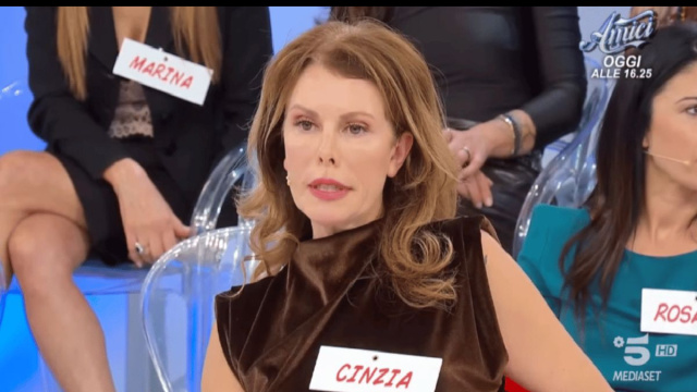 Cinzia Paolini - screenshot &copy; Canale 5.