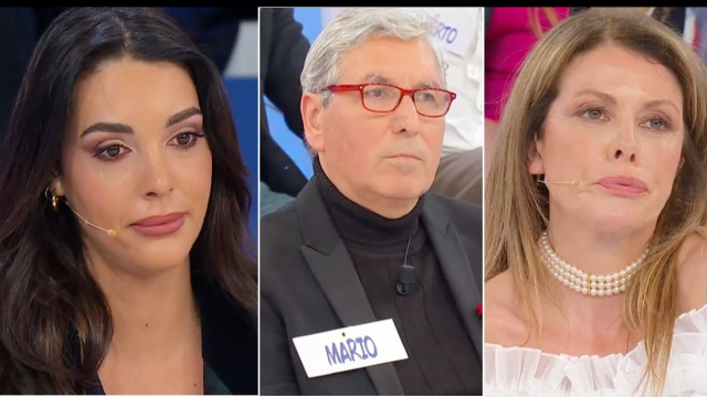 Sara Gaudenzi, Mario Lenti e Cinzia Paolini &copy; Canale 5.