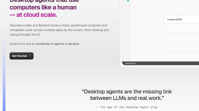 ByteBot: l'agente AI desktop per un uso umano del computer - Data ... &copy; Creative Commons