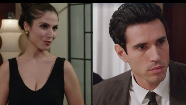 Marina e Matteo &ndash; screenshot &copy; Rai 1.