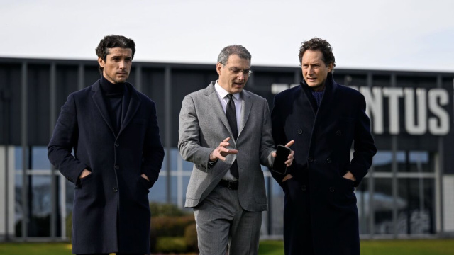 Modesto, Comolli e Elkann - &copy;️ X Juventus FC