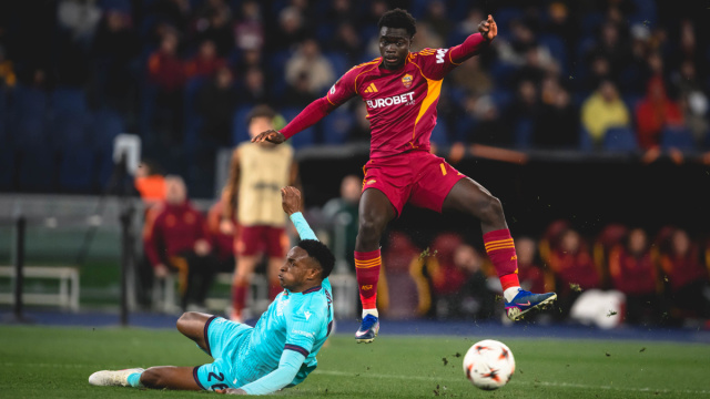 Robinio Vaz, attaccante della Roma. Foto &copy; Roma