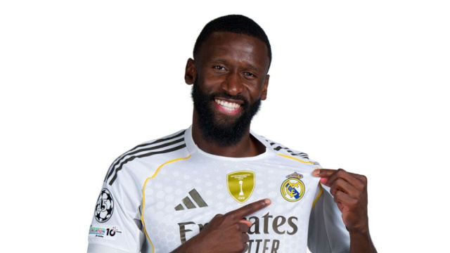 Antonio Rudiger, difensore del Real Madrid. Foto &copy; UEFA