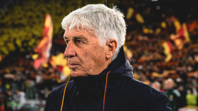 Gian Piero Gasperini, allenatore della Roma. Foto &copy; Roma