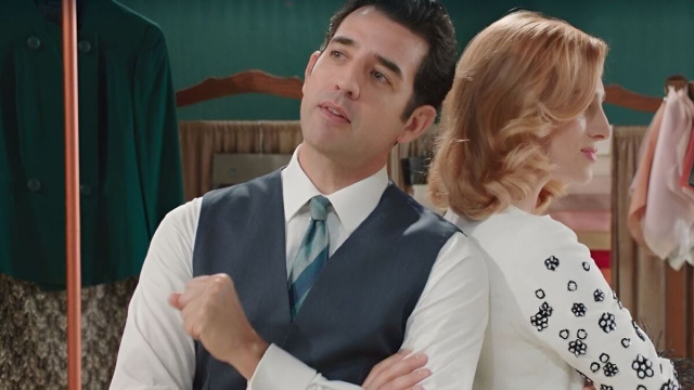 In foto Botteri e Delia © Il Paradiso delle signore Rai