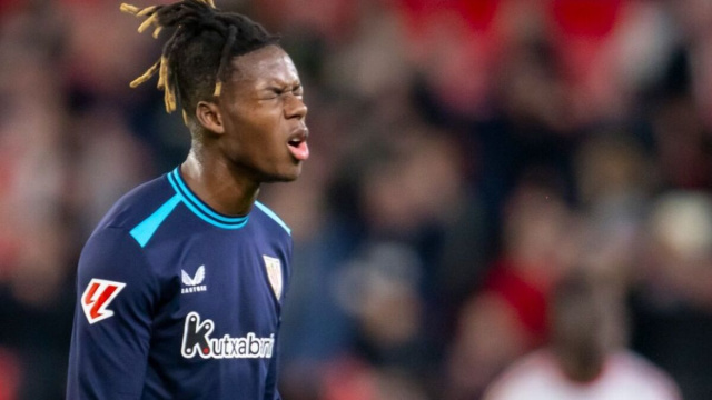 Nico Williams, esterno dell'Athletic Bilbao. Foto &copy; Athletic Bilbao