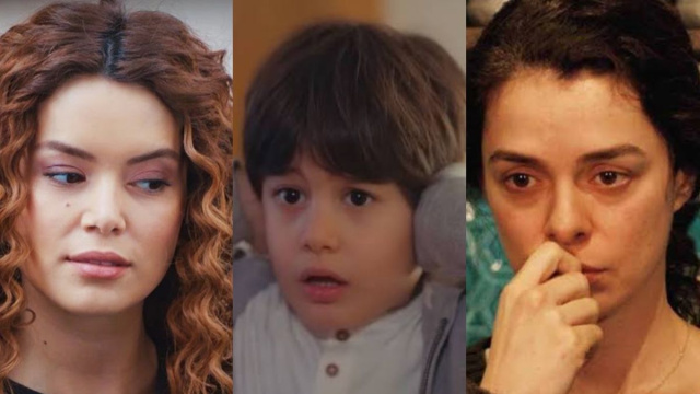 Sirin, Doruk e Bahar - screenshot © La forza di una donna