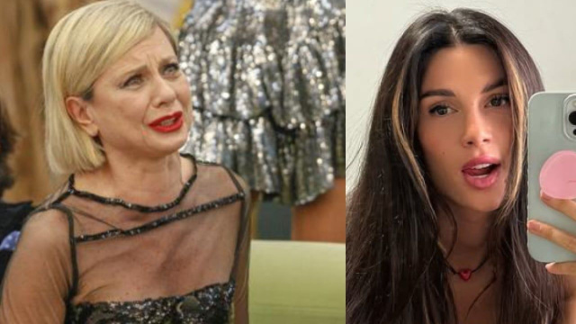 Antonella Elia e Barbara Prezia &copy;Grande Fratello Vip/Mediaset.