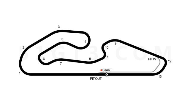 Autodromo Internazionale Ayrton Senna - Mappa del circuito in HD ... &copy; Creative Commons