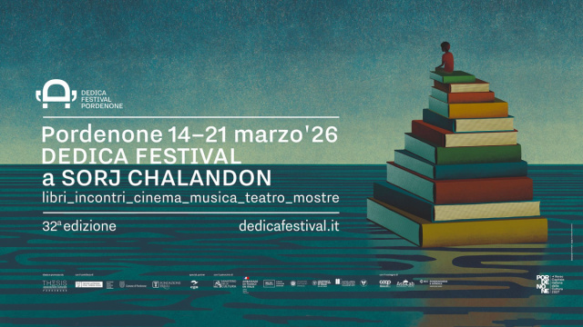 DEDICA FESTIVAL 2026 a Sorj Chalandon - Comune di Pordenone &copy; Creative Commons