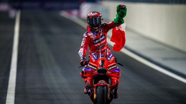 Le cadute di Francesco Bagnaia nel 2024: Una stagione di MotoGP in ... &copy; Creative Commons