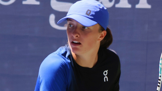 File:Iga Świątek (2023 US Open) 09 (cropped).jpg - Wikipedia &copy; Creative Commons