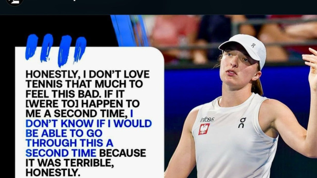 Iga Swiatek su come l'antidoping l'ha influenzata. : r/tennis &copy; Creative Commons