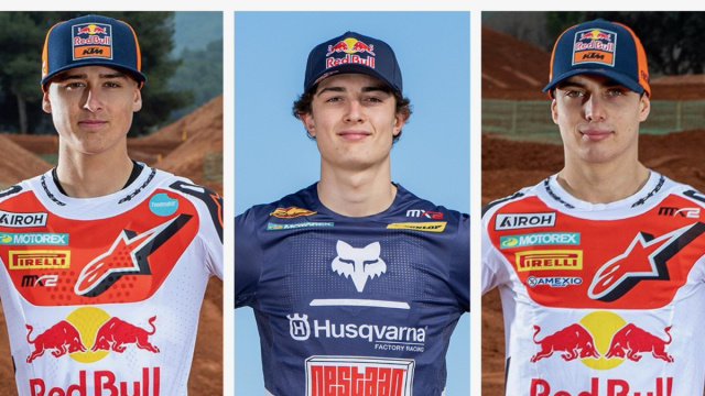 Lucas Coenen, Liam Everts e Sacha Coenen a MXoN - Notizie di ... &copy; Creative Commons