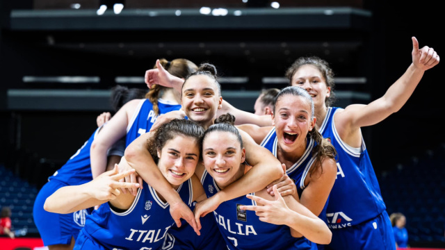 Matilde Villa bronzo con Italia under 20 e nel miglior quintetto ... &copy; Creative Commons