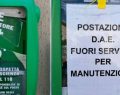Vandali distruggono la teca e portano via il defibrillatore, a Lavagnola di Savona
