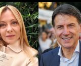 Giorgia Meloni e Giuseppe Conte (&copy; Facebook)