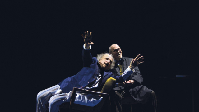 AL TEATRO DUSE UMBERTO ORSINI E FRANCO BRANCIAROLI SONO 'I RAGAZZI ... &copy; Creative Commons