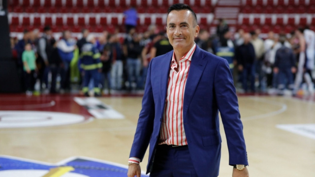 Il presidente del Trapani, Antonini @ foto Nbapassion Facebook
