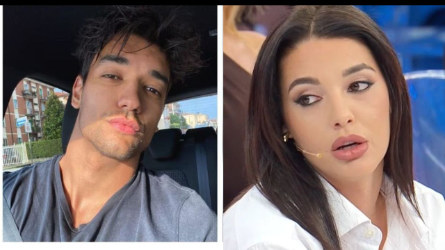 Jakub Bakkour e Sara Gaudenzi &copy; Instagram/Canale 5.