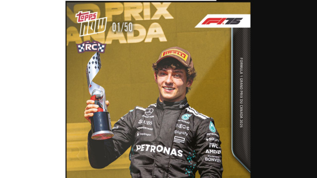 Kimi Antonelli - 2025 Formula 1 Topps NOW - Card 45 &copy; Creative Commons