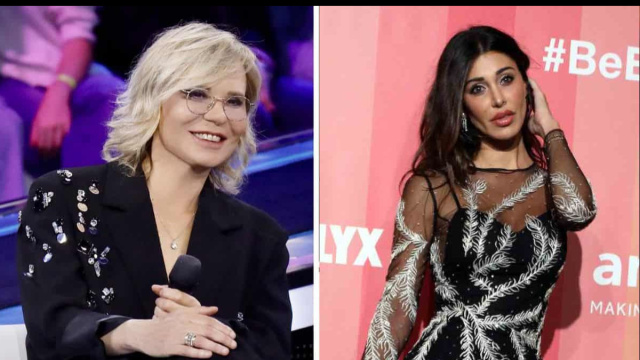 Maria De Filippi e Belen Rodriguez &copy; Canale 5/Instagram.