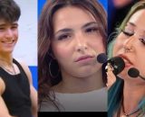 Simone, Caterina e Valentina - screenshot &copy; Canale 5