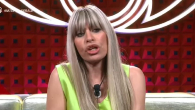 Alessandra Mussolini &copy;Grande Fratello Vip/Mediaset.