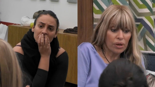 Alessandra Mussolini e Francesca Manzini &copy;Grande Fratello Vip/Mediaset.