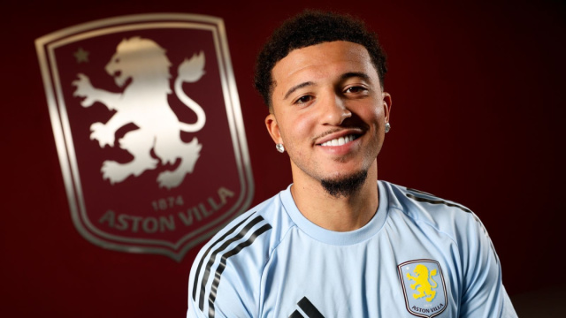 Jadon Sancho, esterno dell'Aston Villa. Foto &copy; Aston Villa