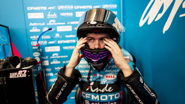 Moto2, Daniel Holgado ha capito una cosa: "In Moto2 non si pu&ograve; mai ... &copy; Creative Commons