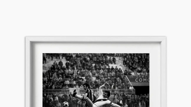 Poster Bologna Giuseppe Savoldi - Foto storiche calcio Farabola &copy; Creative Commons