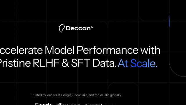 Pristine RLHF & SFT data  Deccan AI &copy; Creative Commons