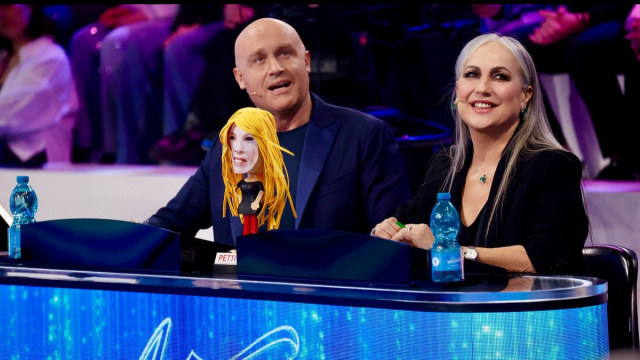 Rudy Zerbi e Alessandra Celentano &copy; Canale 5.