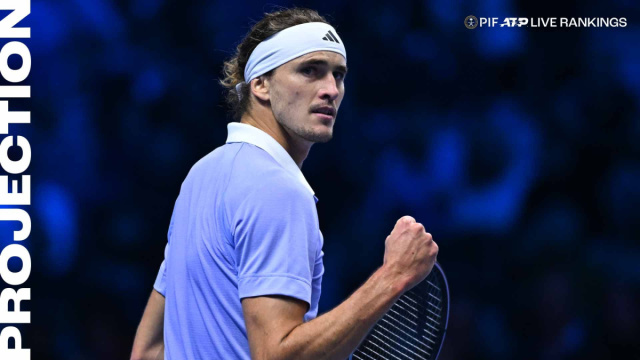 Alexander Zverev clinches Year-End No. 2 finish ATP Tour Tennis &copy; Creative Commons
