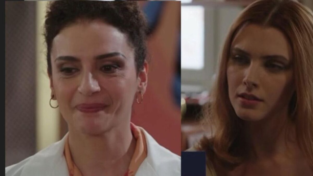 In foto Concetta e Odile nella soap &copy; Rai 1