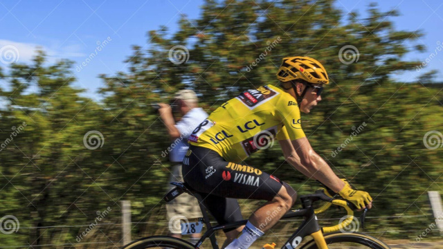 Jonas Vingegaard in Maglia Gialla - Le Tour De France 2022 ... &copy; Creative Commons