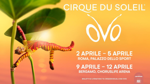 CIRQUE DU SOLEIL torna in Italia nel 2026 con OVO &copy; Creative Commons