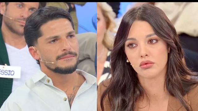 Gianmarco Steri e Sara Gaudenzi &copy; Canale 5.