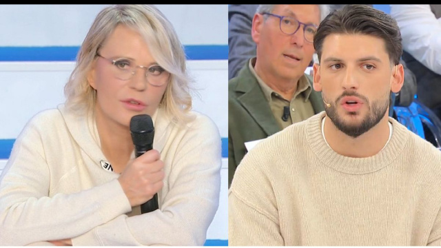 Maria De Filippi e Ciro Solimeno &copy; Canale 5.