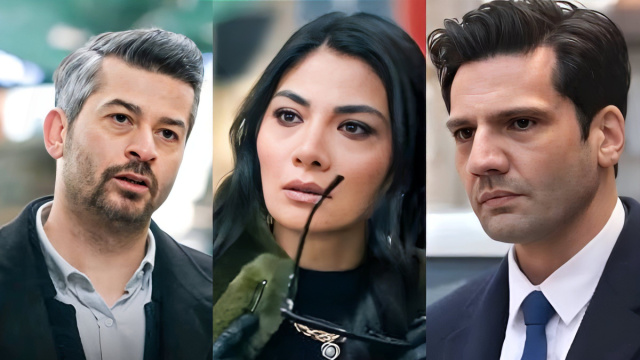 Osman, Zumrut e Ilgaz - screenshot © Segreti di famiglia