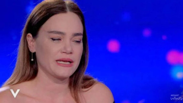 Romina Carrisi a Verissimo (Screenshot Mediaset).