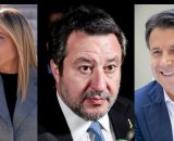 Giorgia Meloni, Matteo Salvini, Giuseppe Conte (&copy; Facebook)