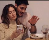 Helena Prestes e Javier Martinez &copy; Instagram.