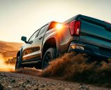 Un pickup durante la marcia - &copy; freepik.com