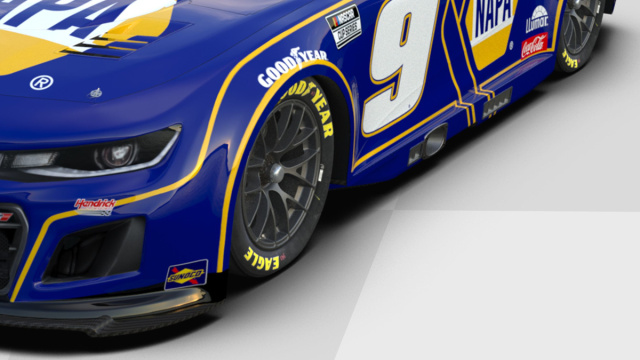 Modellino Auto NASCAR Modello Auto NASCAR Chase Elliott 2025 ... &copy; Creative Commons