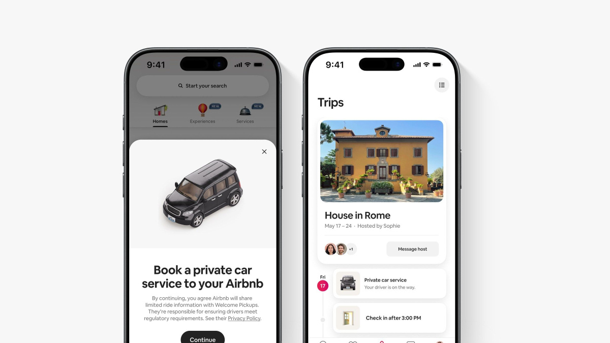 Airbnb lancia il servizio di auto privata in 125 città globali