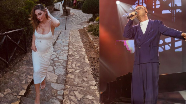 Anna Tatangelo e Gigi D'Alessio (Instagram).